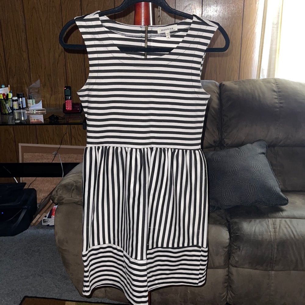 Black and white Dress